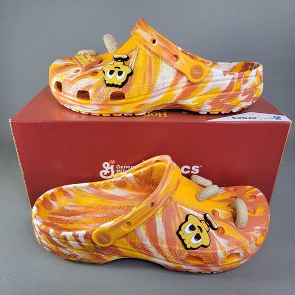 crocs mens classic clog honey nut cheerios